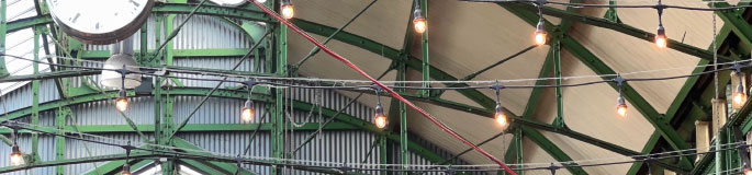 Borough Market roof & clock
